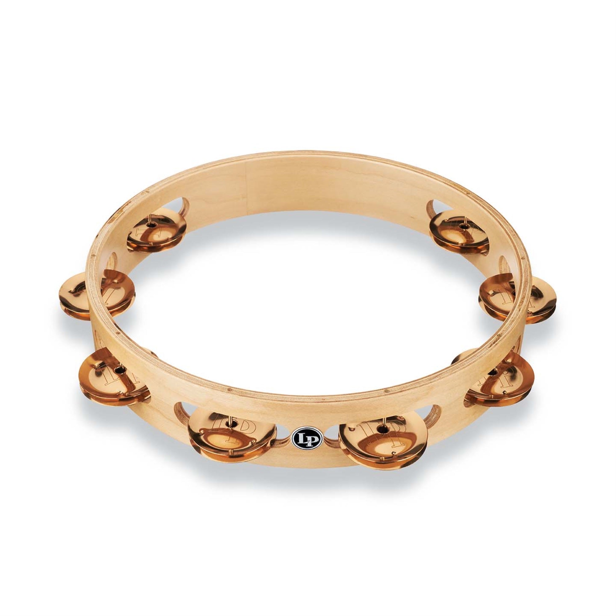 Pro 10 Single Row Tambourine-Bronze