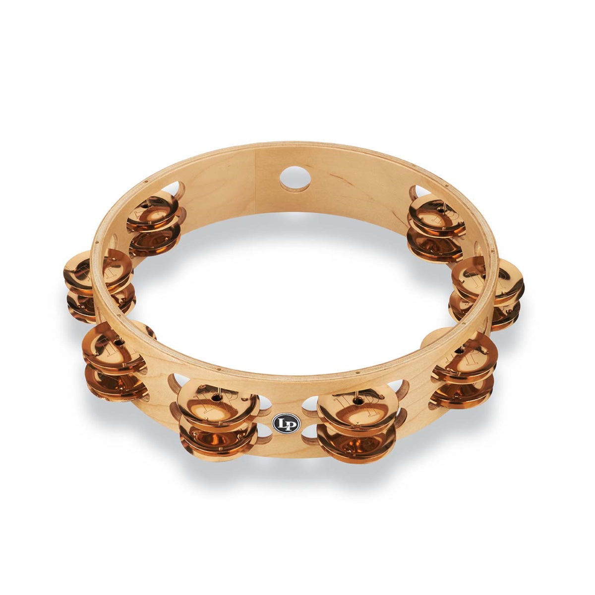 Pro 10 Double Row Tambourine-Bronze
