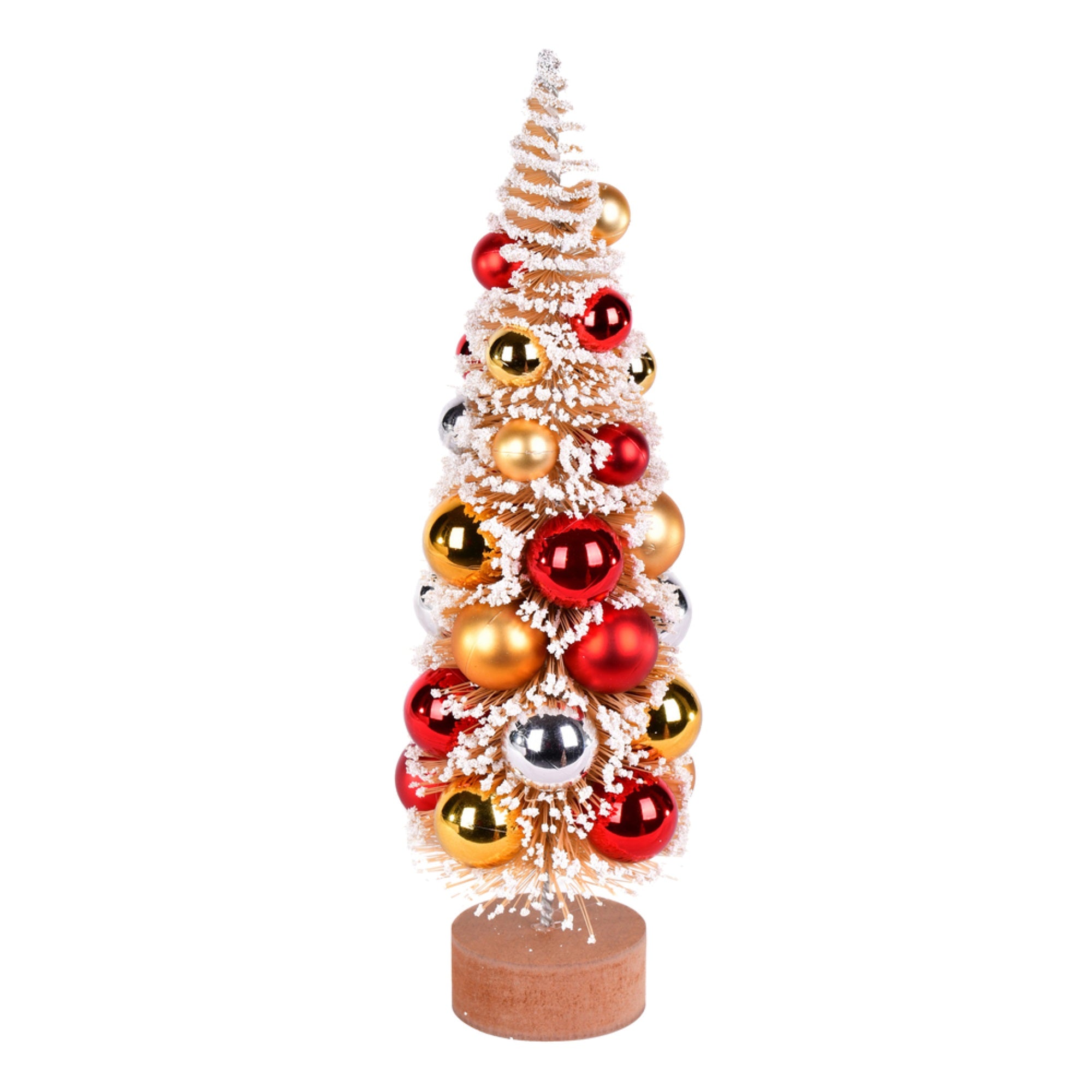 12” Frst Gold Tree Red-Gold-Silver Balls