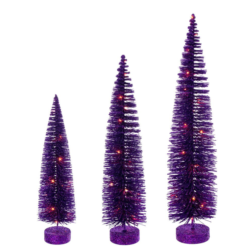 16”-20”-24” Purple Brush Orange Lights