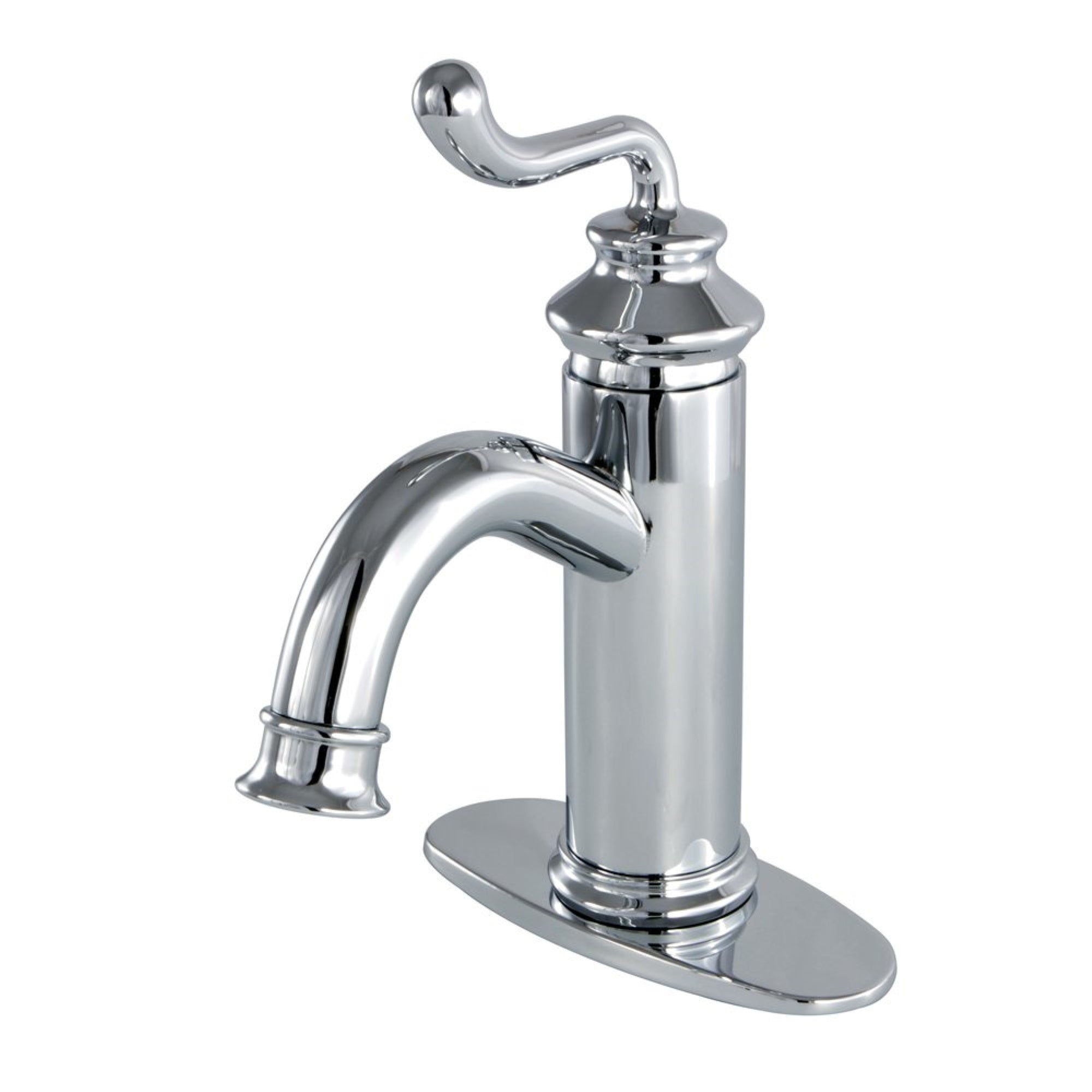 Fauceture Ls5411Rl Royale Single-Handle Monoblock Bathroom Faucet, Polished Chrome