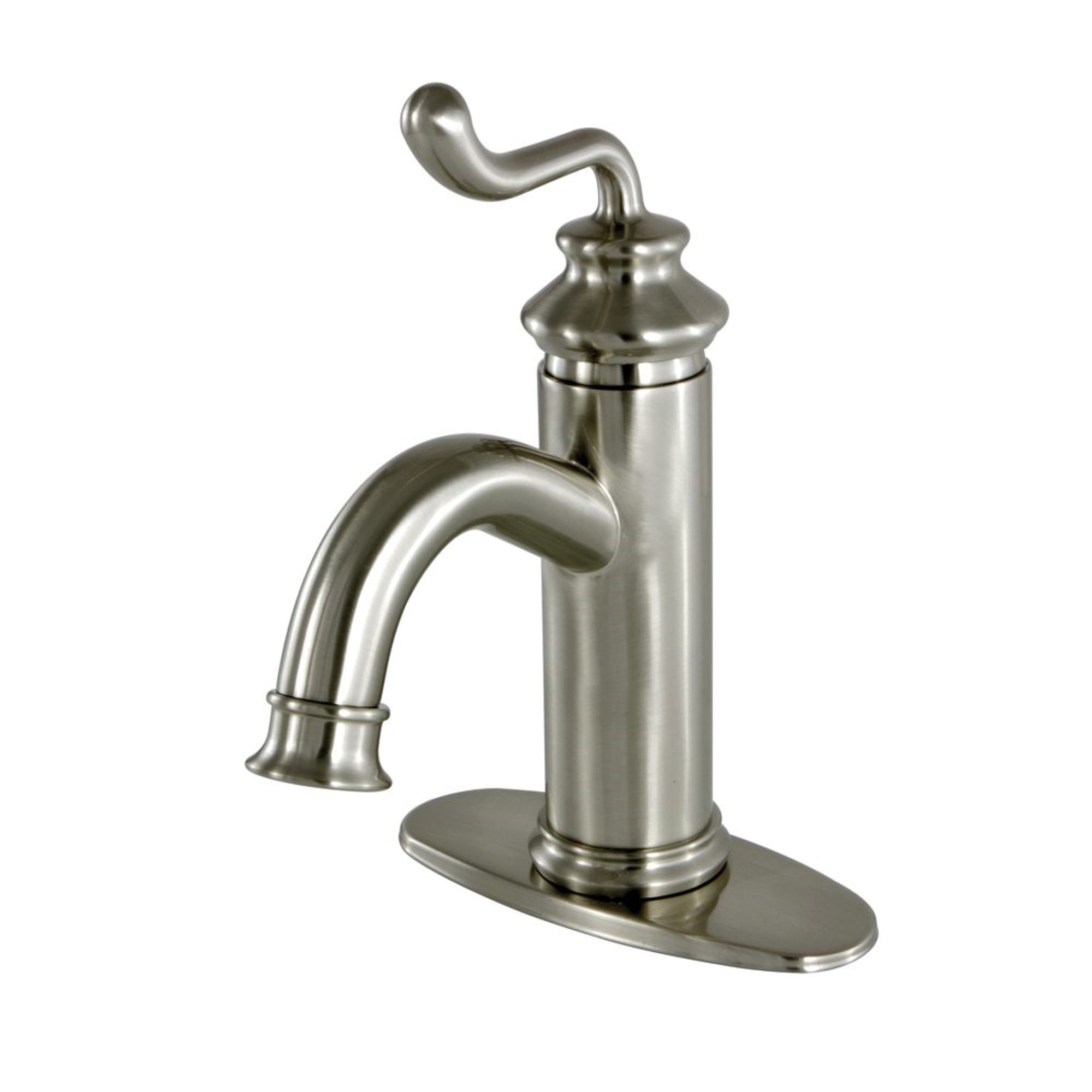 Fauceture Ls5418Rl Royale Single-Handle Monoblock Bathroom Faucet, Brushed Nickel