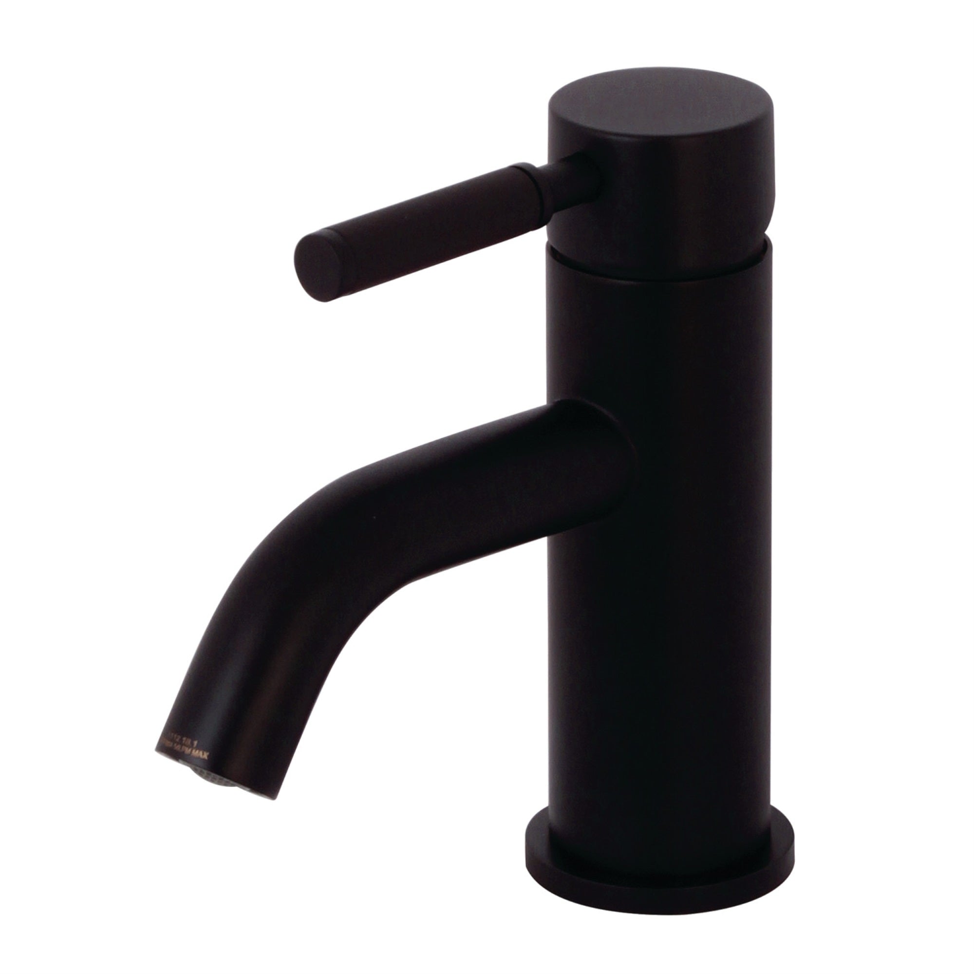 Fauceture Ls8220Dkl Kaiser Single-Handle Bathroom Faucet, Matte Black