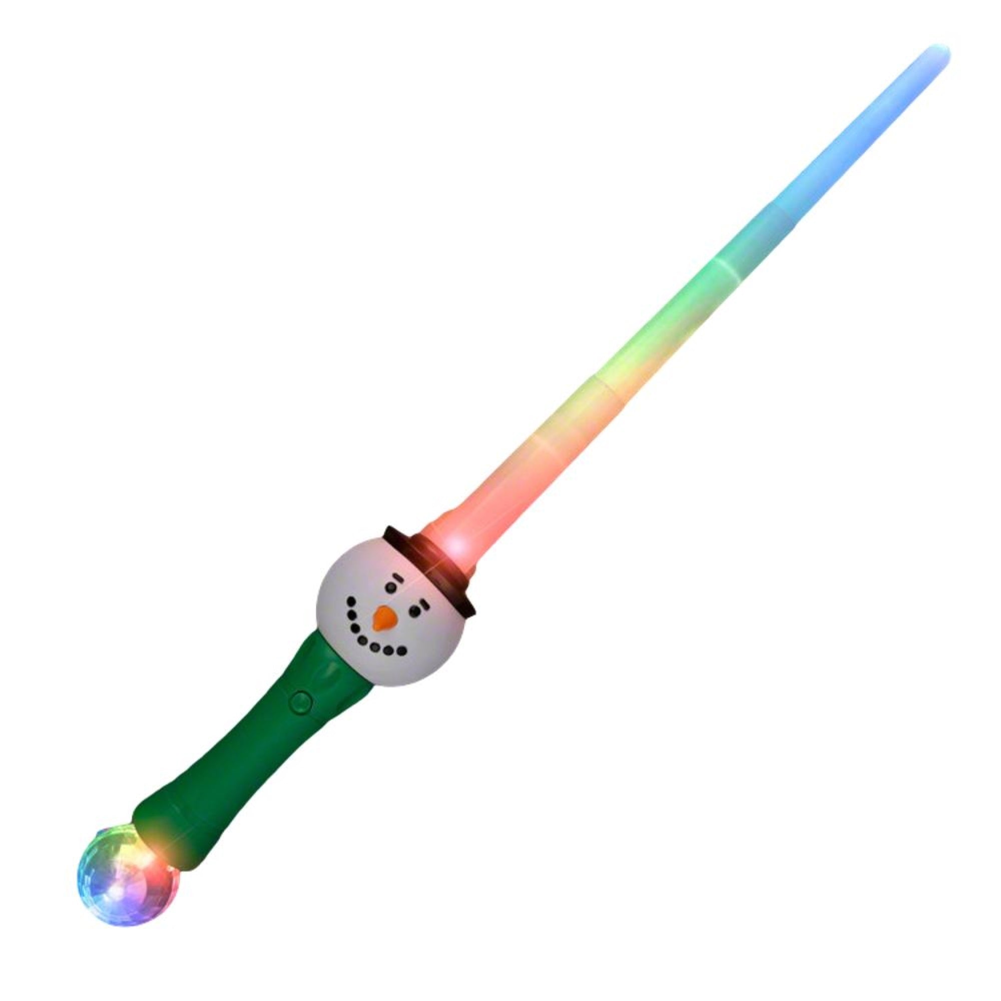 Light Up Expandable Snowman Prism Sword Saber