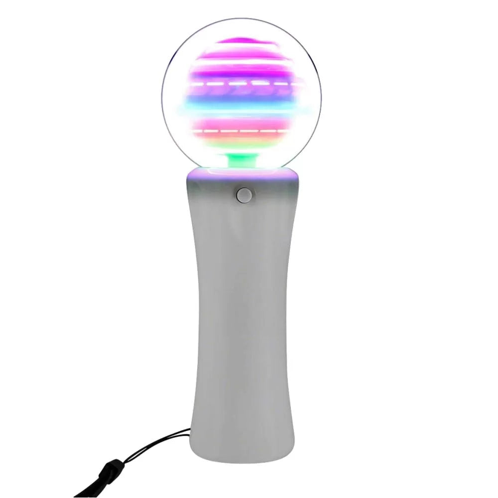 Light Up Mini Super Spinning Multicolor Wand