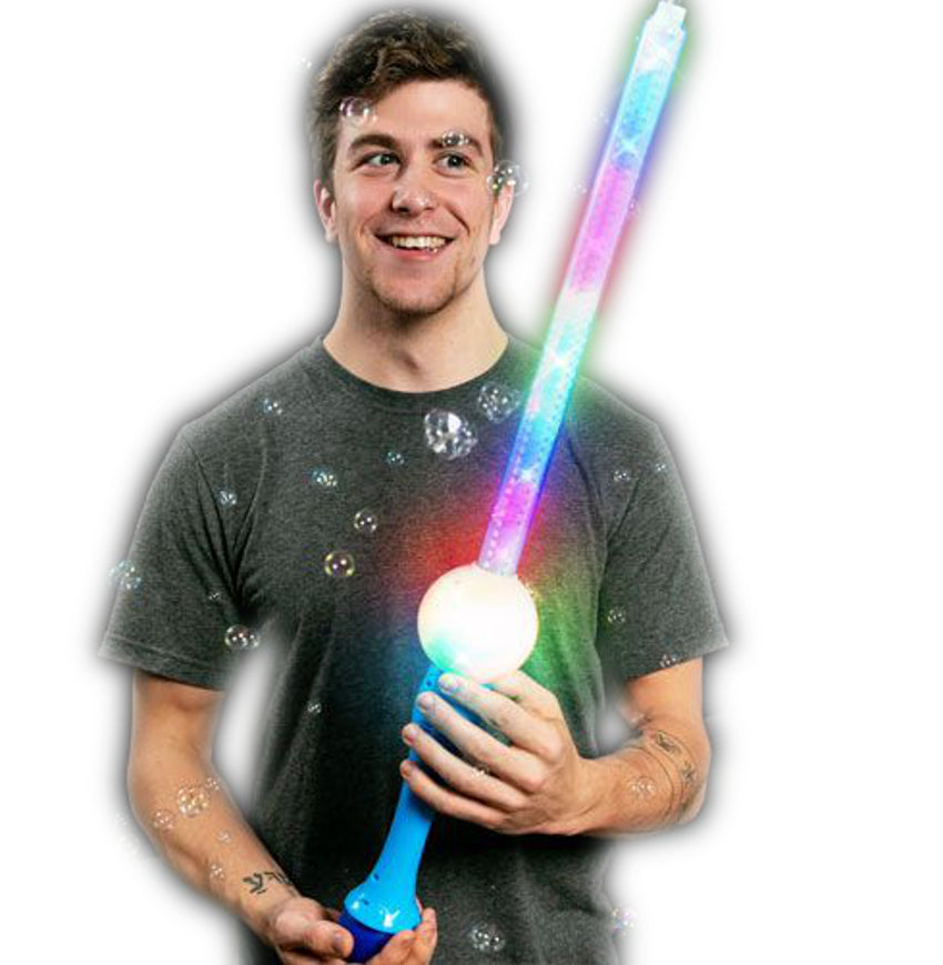 Light Up Multicolor Bubble Sword