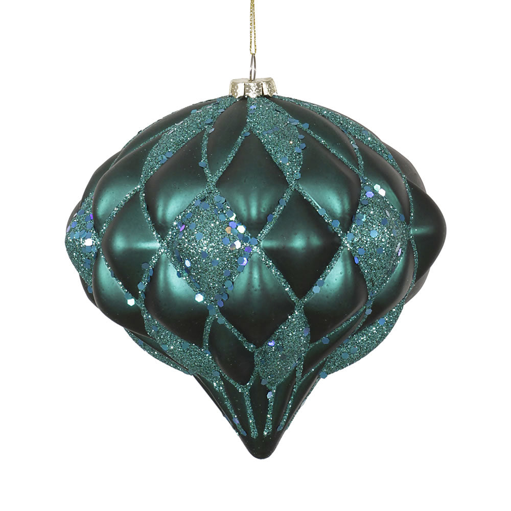 Vickerman 5.7″ Emerald Matte-Glitter Diamond - M112224