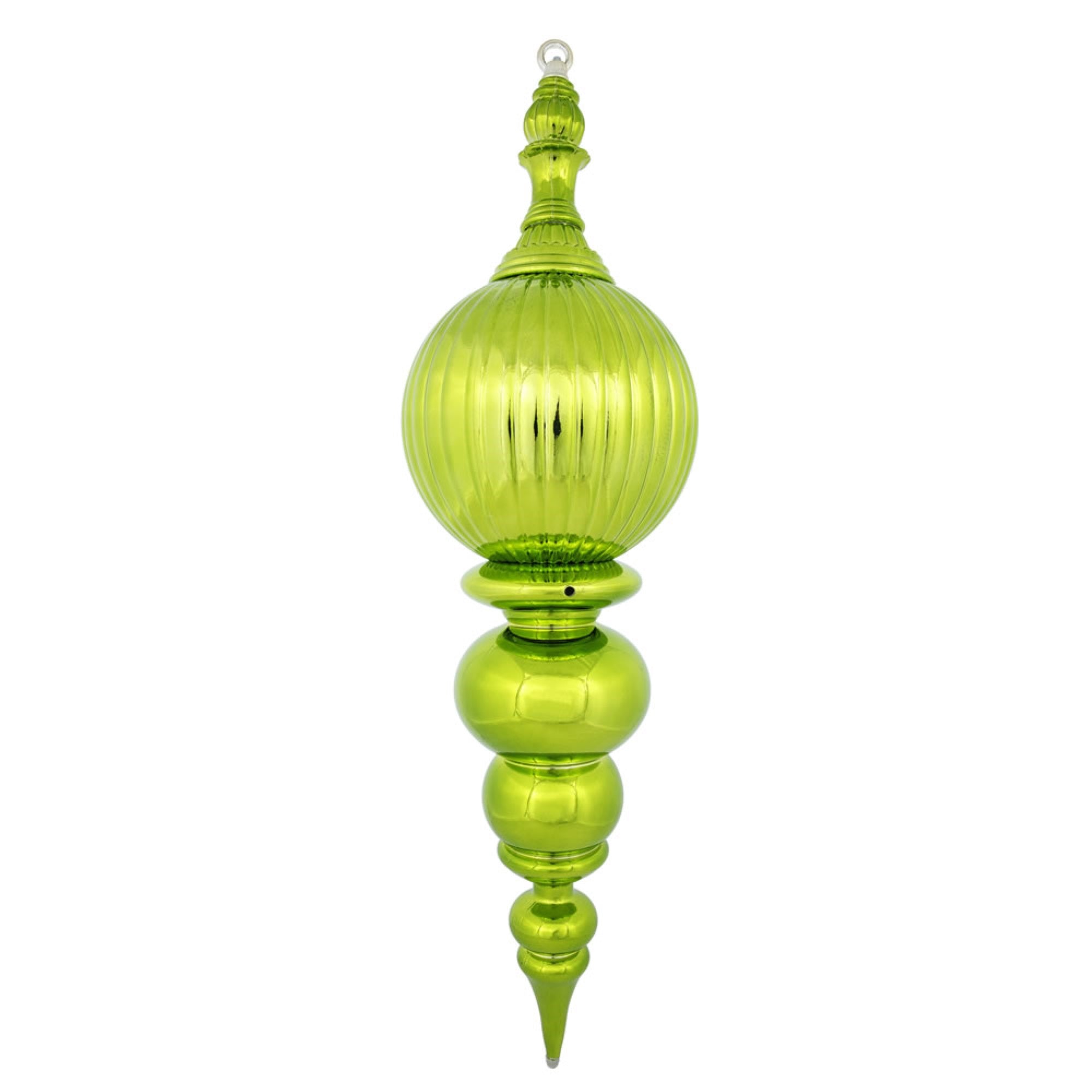 28” Lime Shiny Finial