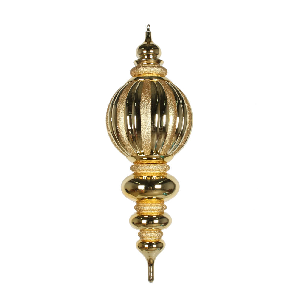 Vickerman 35″ Gold Shiny Glitter Finial - M163508