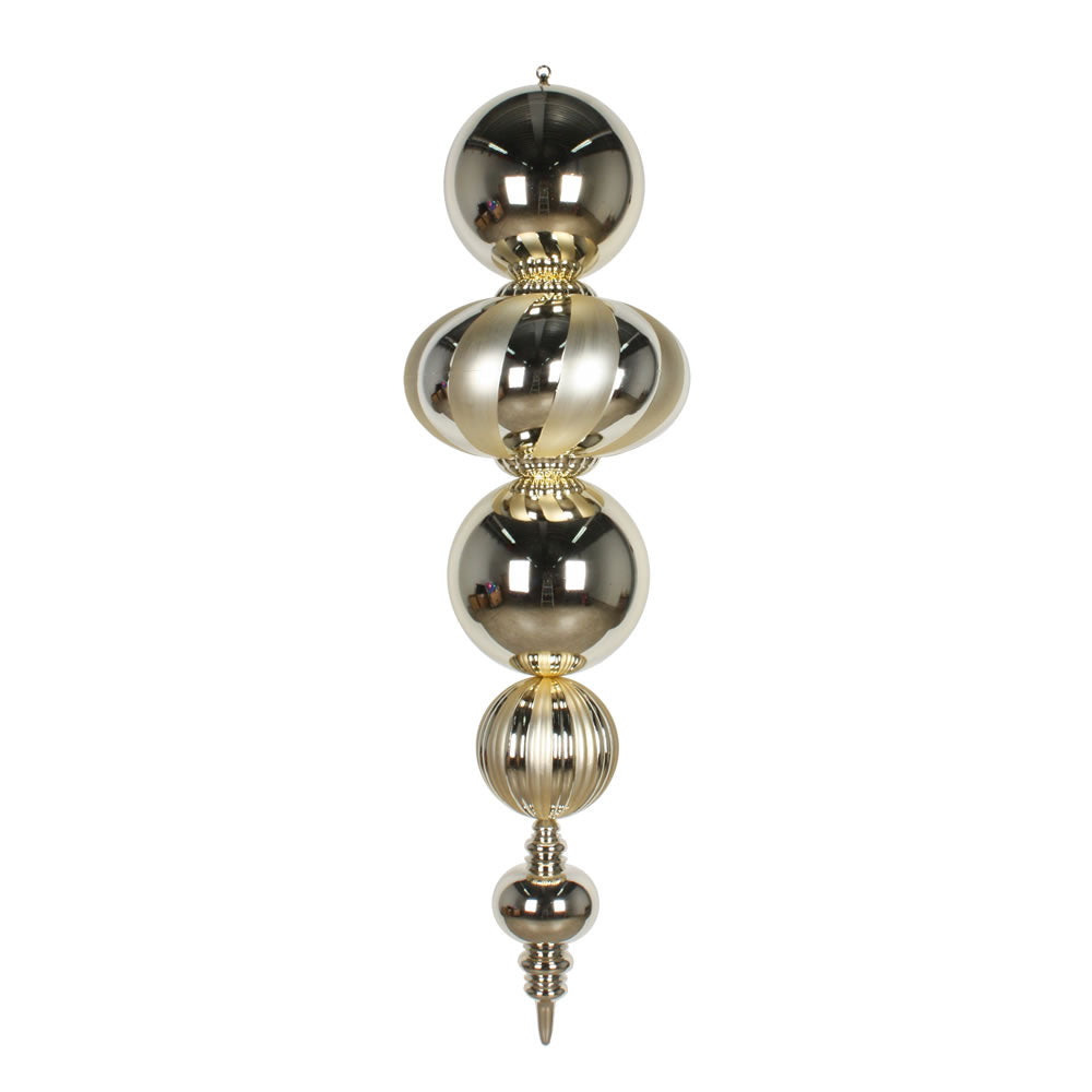 Vickerman 54″ Champagne Shiny Matte Finial - M165938