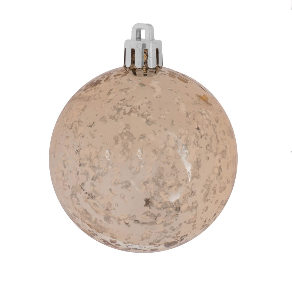 Vickerman 4″  Gold Shiny Mercury Ball 6/bag - M166308