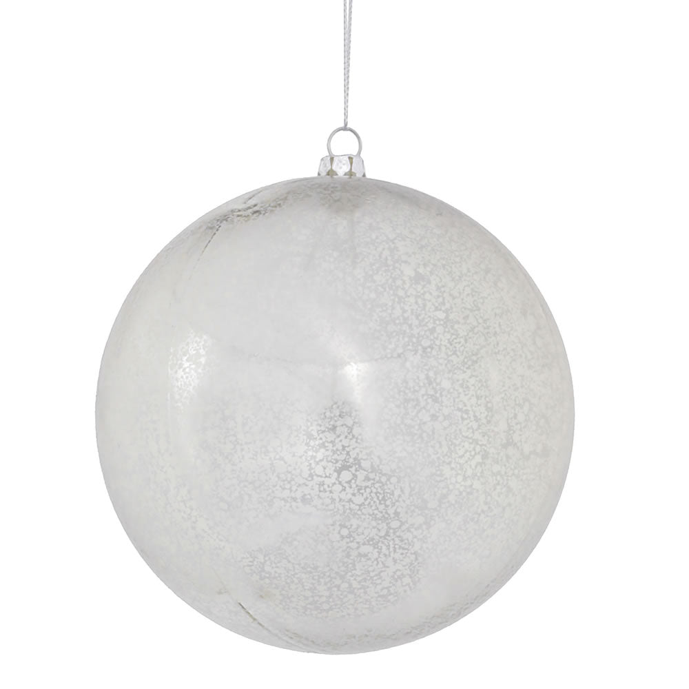 Vickerman 4.75″ Silver Shiny Mercury Ball 4/bag - M166407