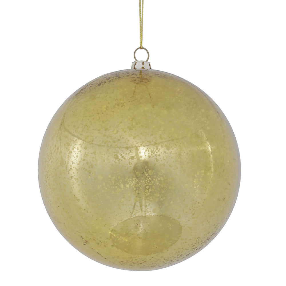 Vickerman 4.75″ Gold Shiny Mercury Ball 4/bag - M166408
