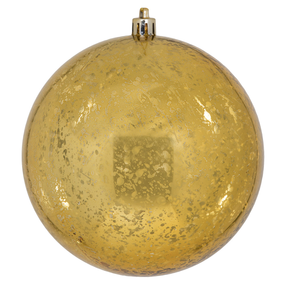 Vickerman 4.75” Honey Gold Shiny Mercury Ball 4/Ba - M166437
