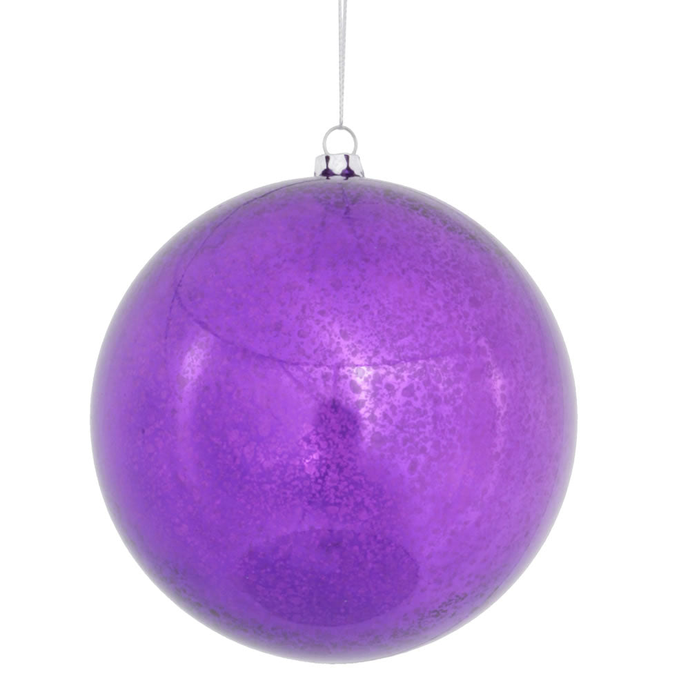 Vickerman 4.75” Purple Shiny Mercury Ball 4/Bag - M166466