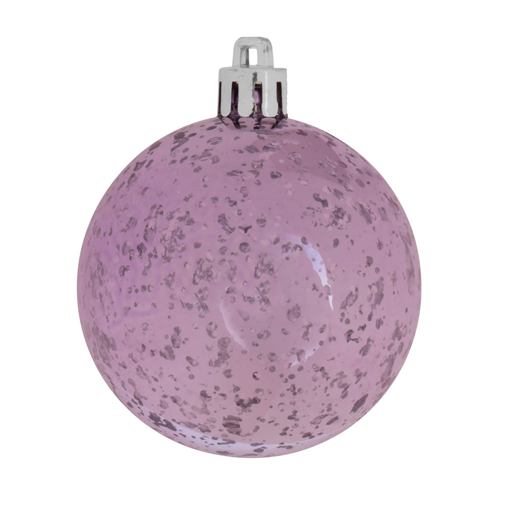 Vickerman 4.75” Lavender Shiny Mercury Ball 4/Bag - M166486
