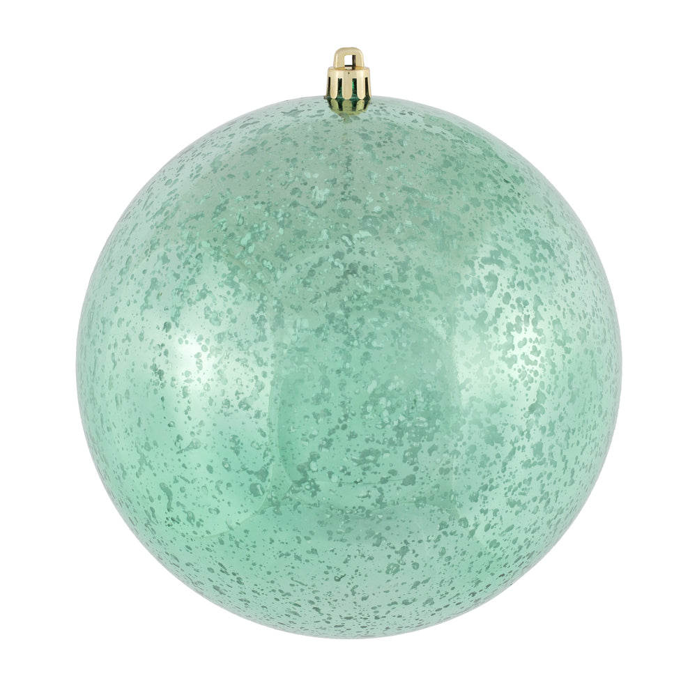Vickerman 6″ Seafoam Shiny Mercury Ball 4/Bg - M166544