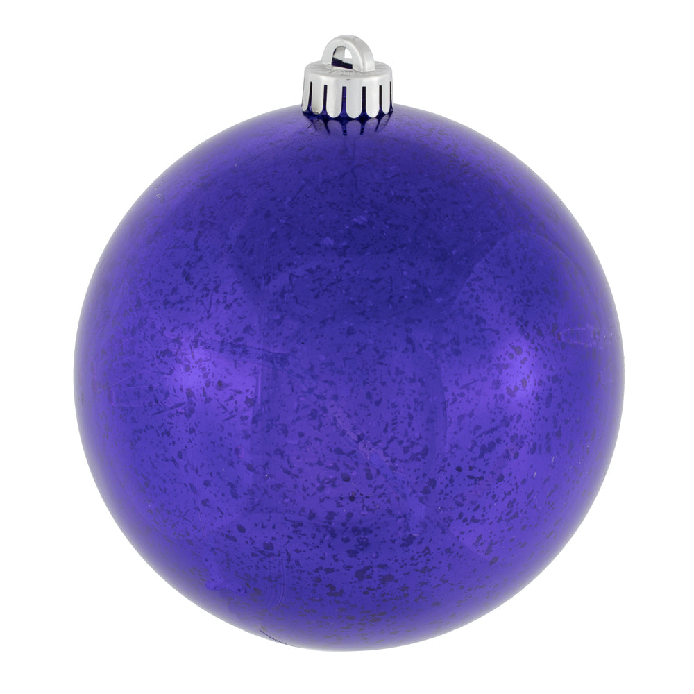 Vickerman 6” Purple Shiny Mercury Ball 4/Bag - M166566
