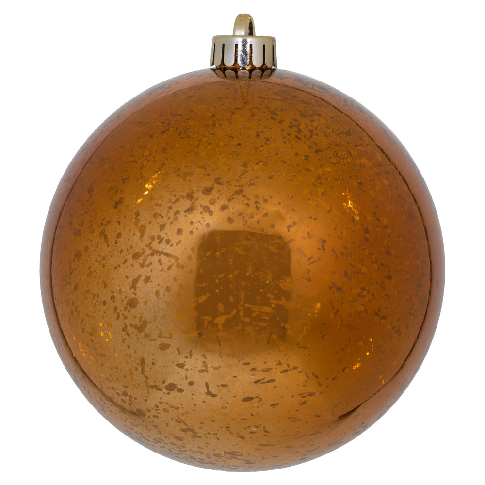 Vickerman 6” Copper Shiny Mercury Ball 4/Bag - M166588