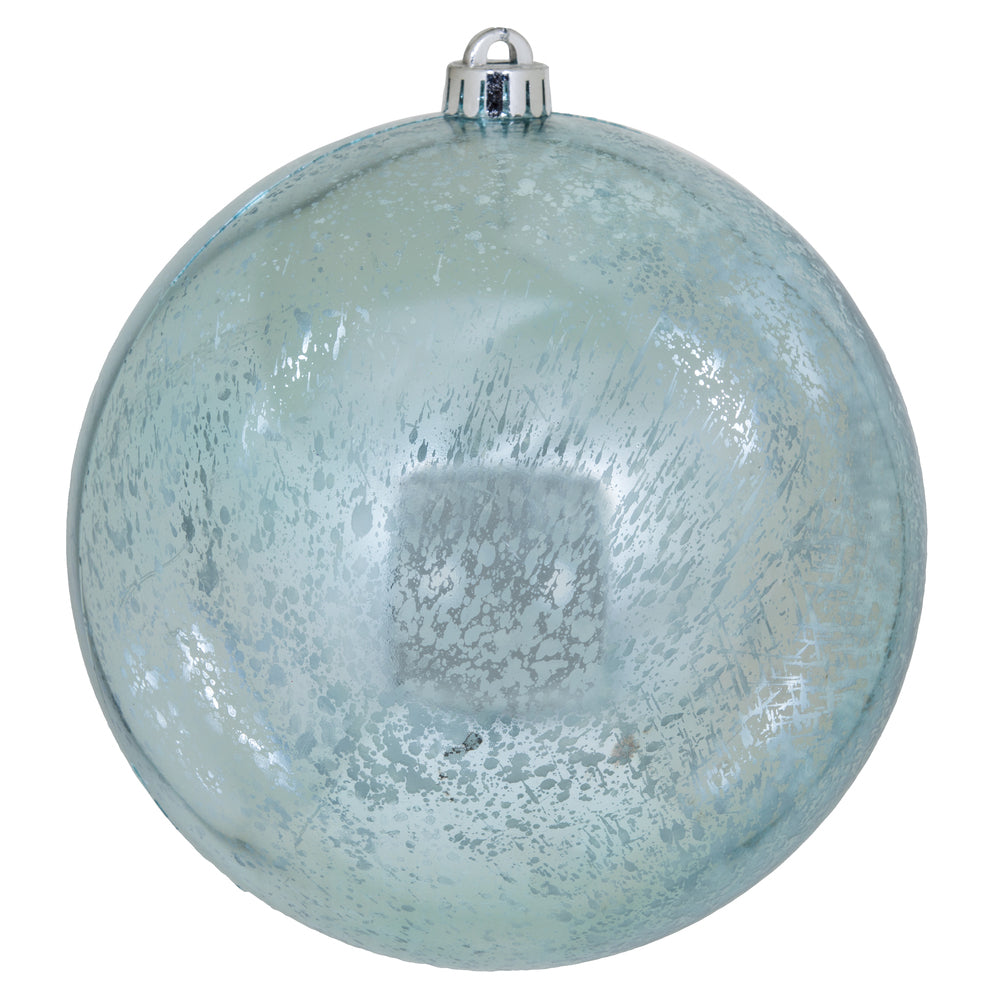 Vickerman 8”  Baby Blue Shiny Mercury Ball - M166632