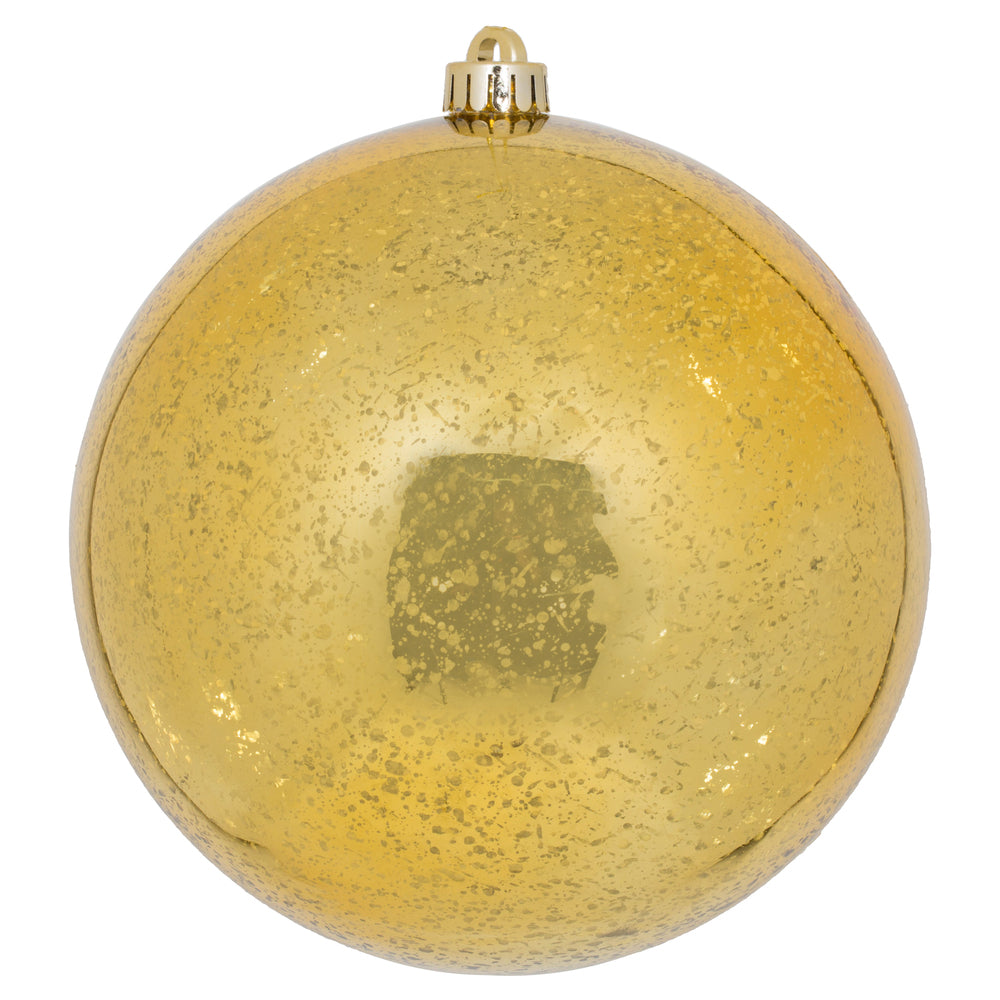 Vickerman 8” Honey Gold Shiny Mercury Ball - M166637