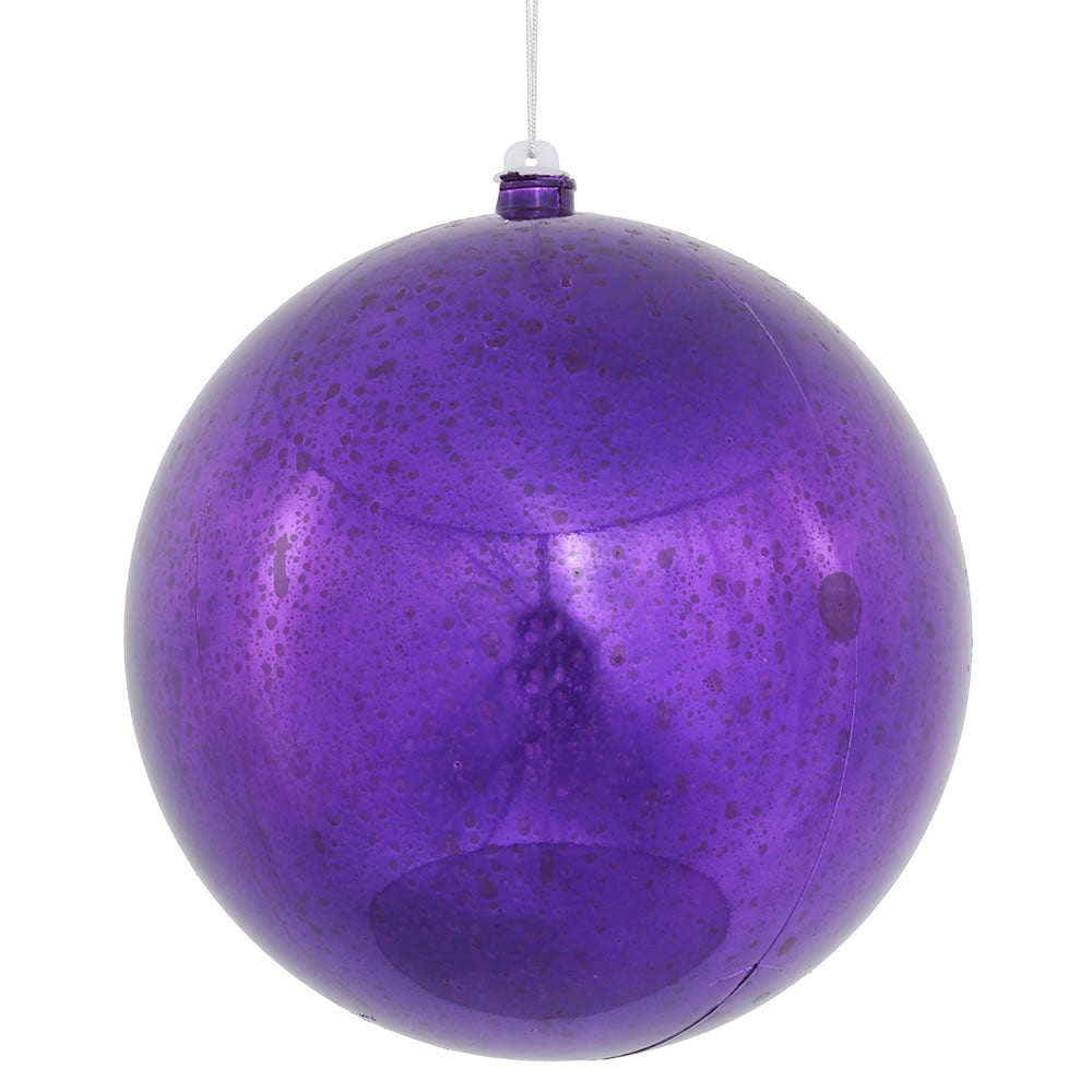 Vickerman 8” Purple Shiny Mercury Ball - M166666