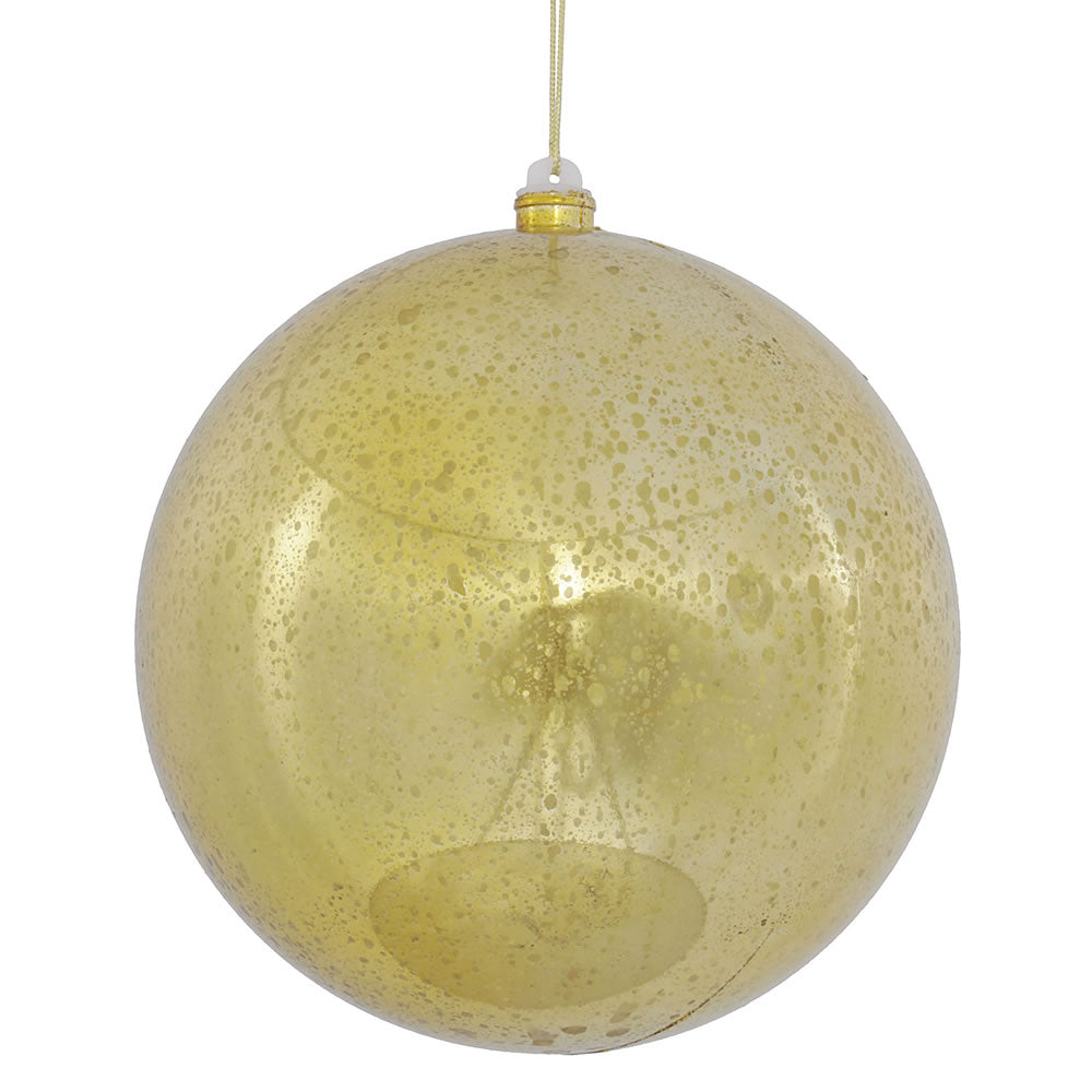Vickerman 10″ Gold Shiny Mercury Ball - M166708