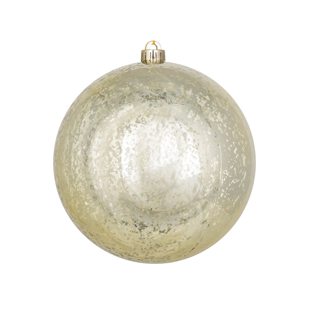 Vickerman 10″ Champagne Shiny Mercury Ball - M166738