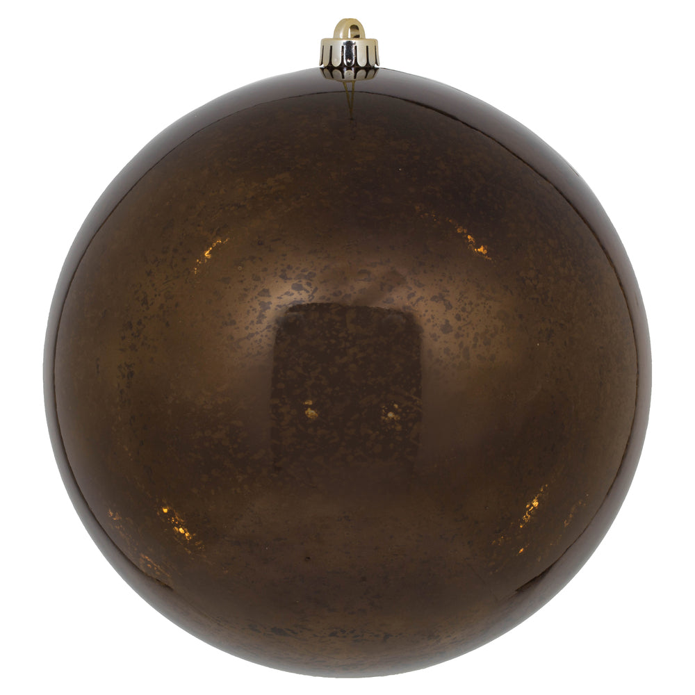 Vickerman 10” Chocolate Shiny Mercury Ball - M166775