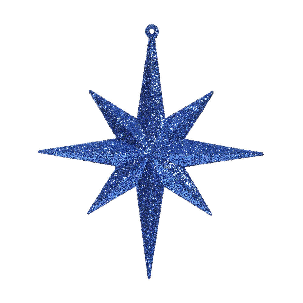 Vickerman 8″ Emerald Glitter Bethlehem Star 4/Box - M167224