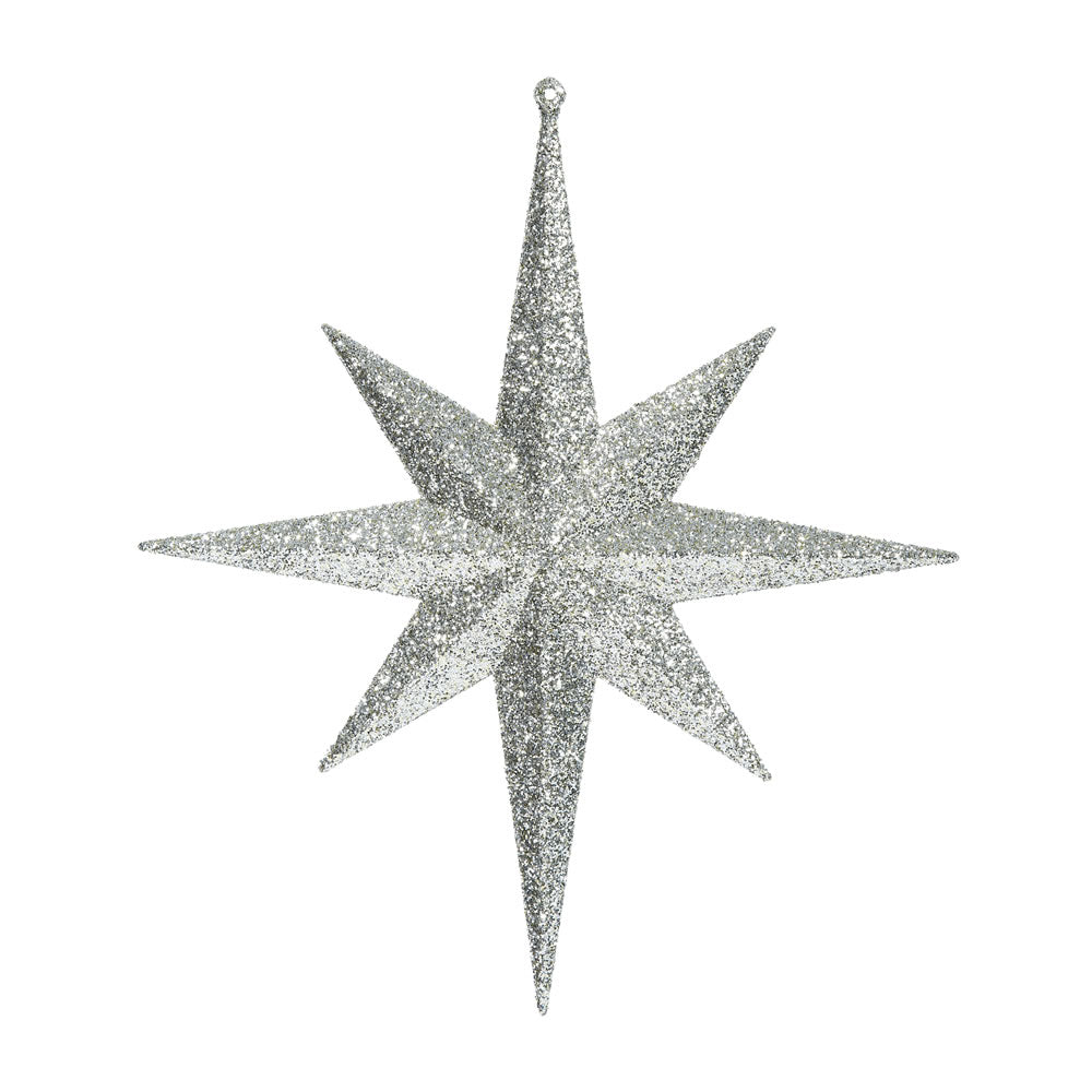 Vickerman 12″ Champagne Glitr Bethlehem Star 2/Bag - M167438
