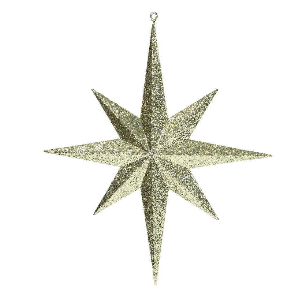 Vickerman 15.75″ Gold Glitter Bethlehem Star - M167508