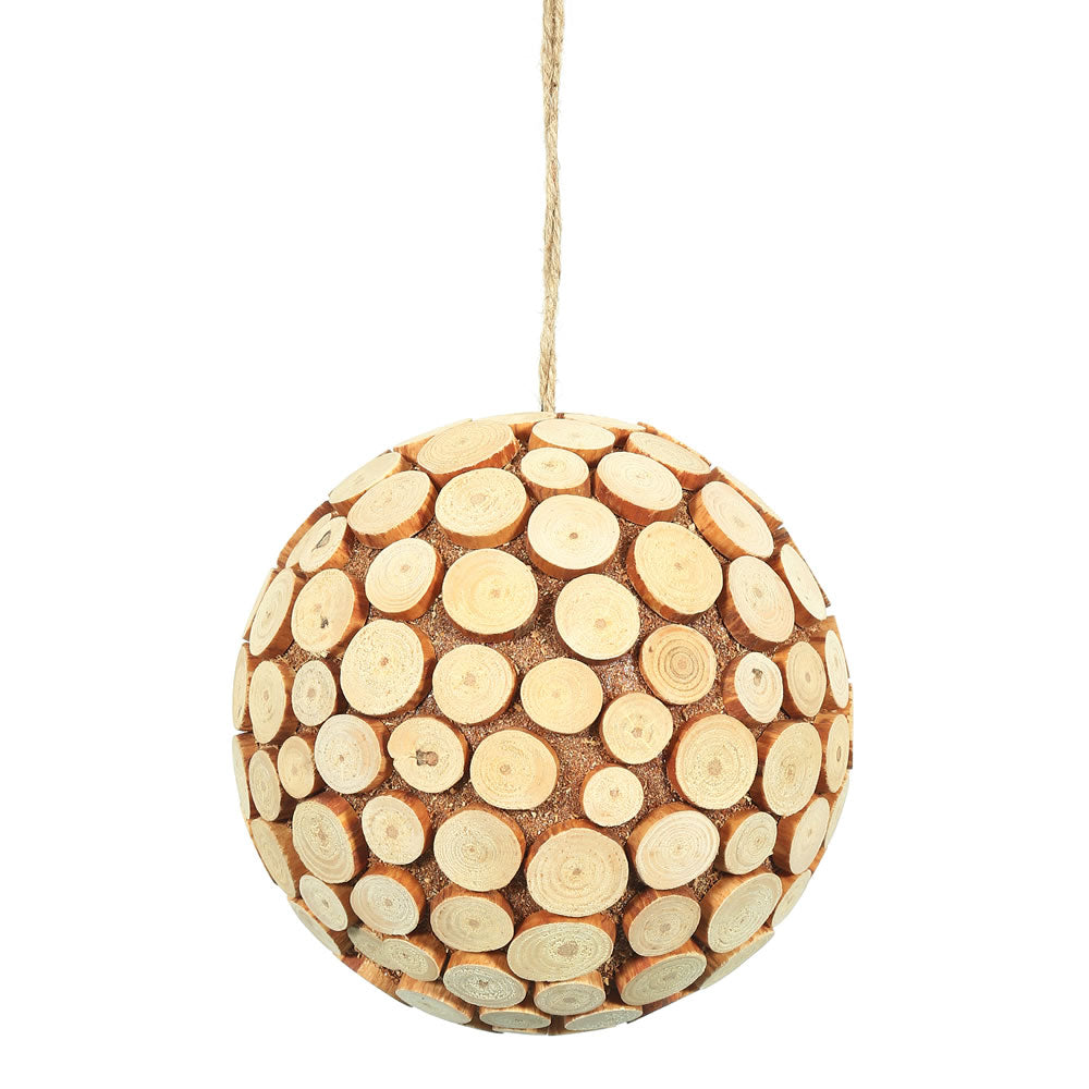 Vickerman 6” Pine Chip Ball 1/Bag - M171206