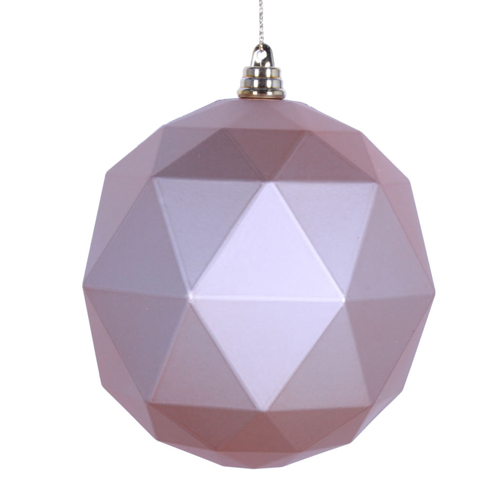 Vickerman 6” Caf Latte Matte Geometric Ball 4/bg - M177480DM