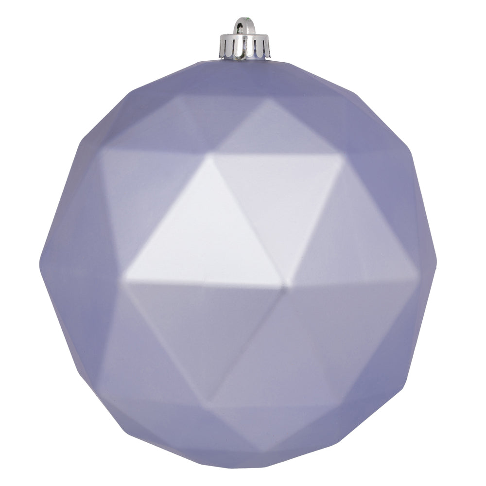 Vickerman 8” Lilac Matte Geometric Ball - M177534DM