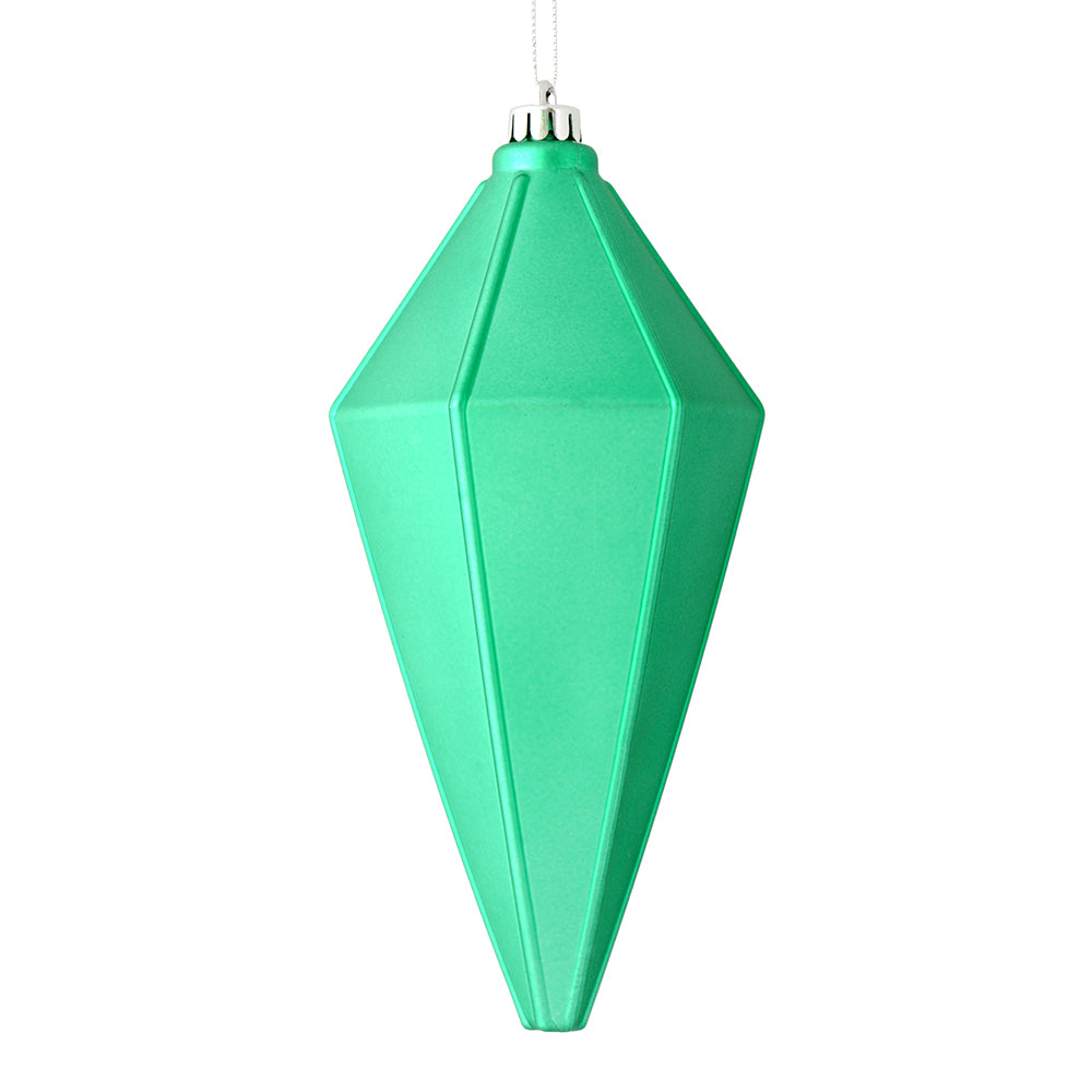 Vickerman 7” Seafoam Grn Matte Lantern Ornmnt 4/Ba - M183044M