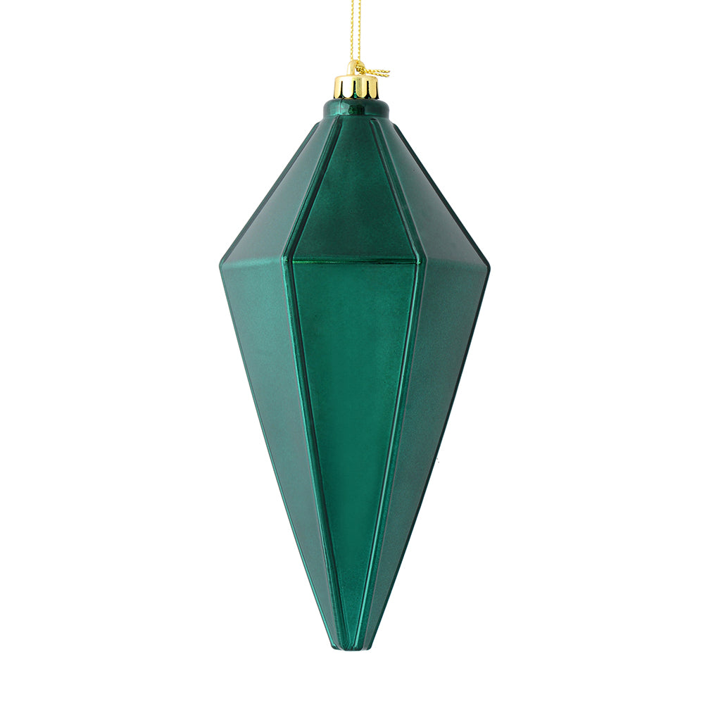 Vickerman 7” Sea Blue Shiny Lantern Ornament 4/Bag - M183062S