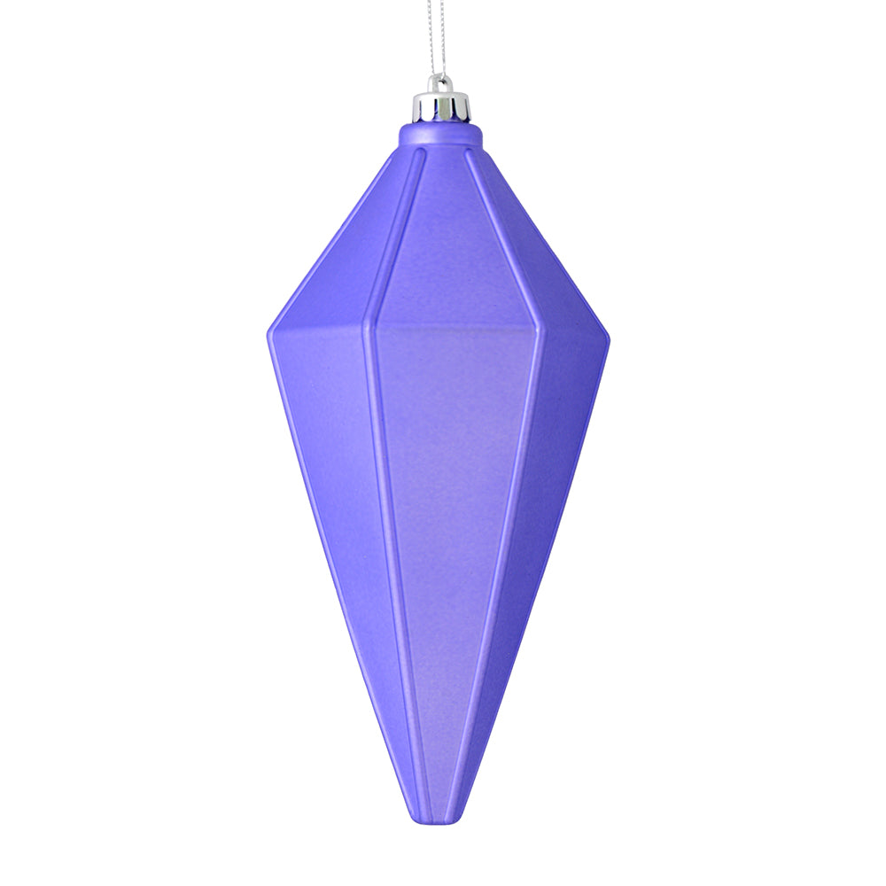 Vickerman 7” Lavender Matte Lantern Ornament 4/Bag - M183086M