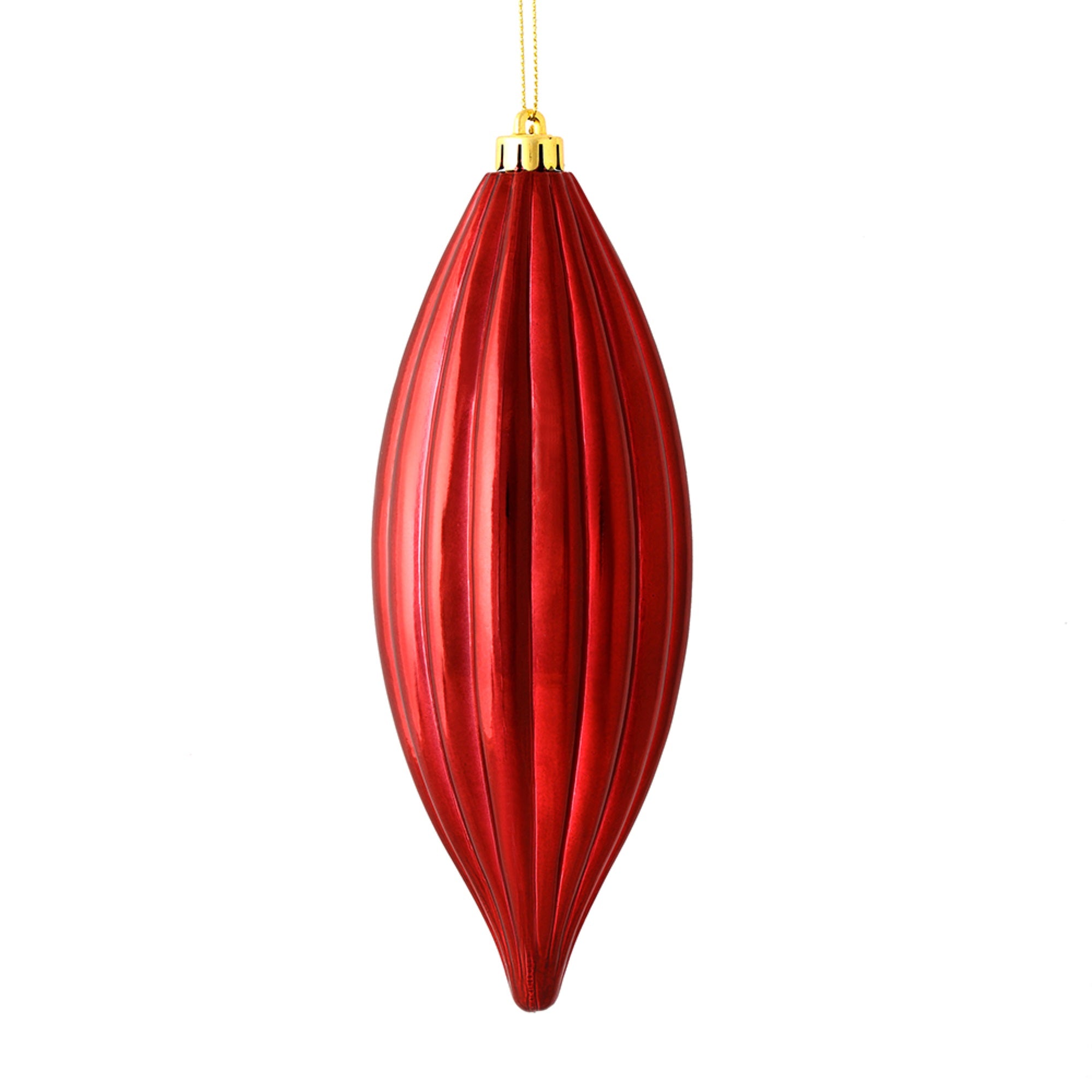 8” Wine Shiny Line Finial 4/Bag