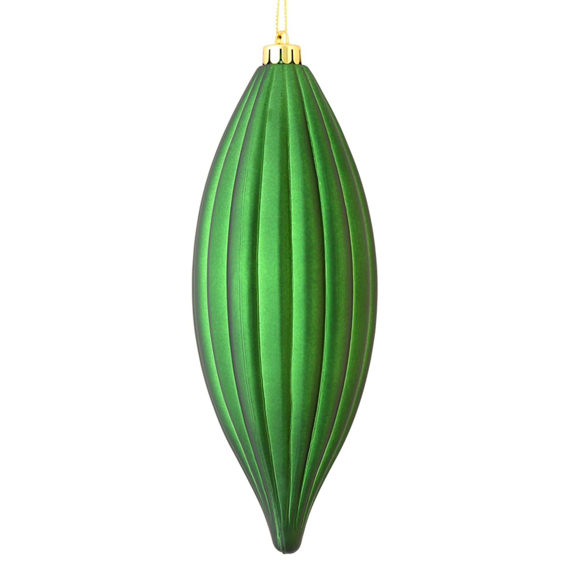 8” Emerald Matte Line Finial 4/Bag