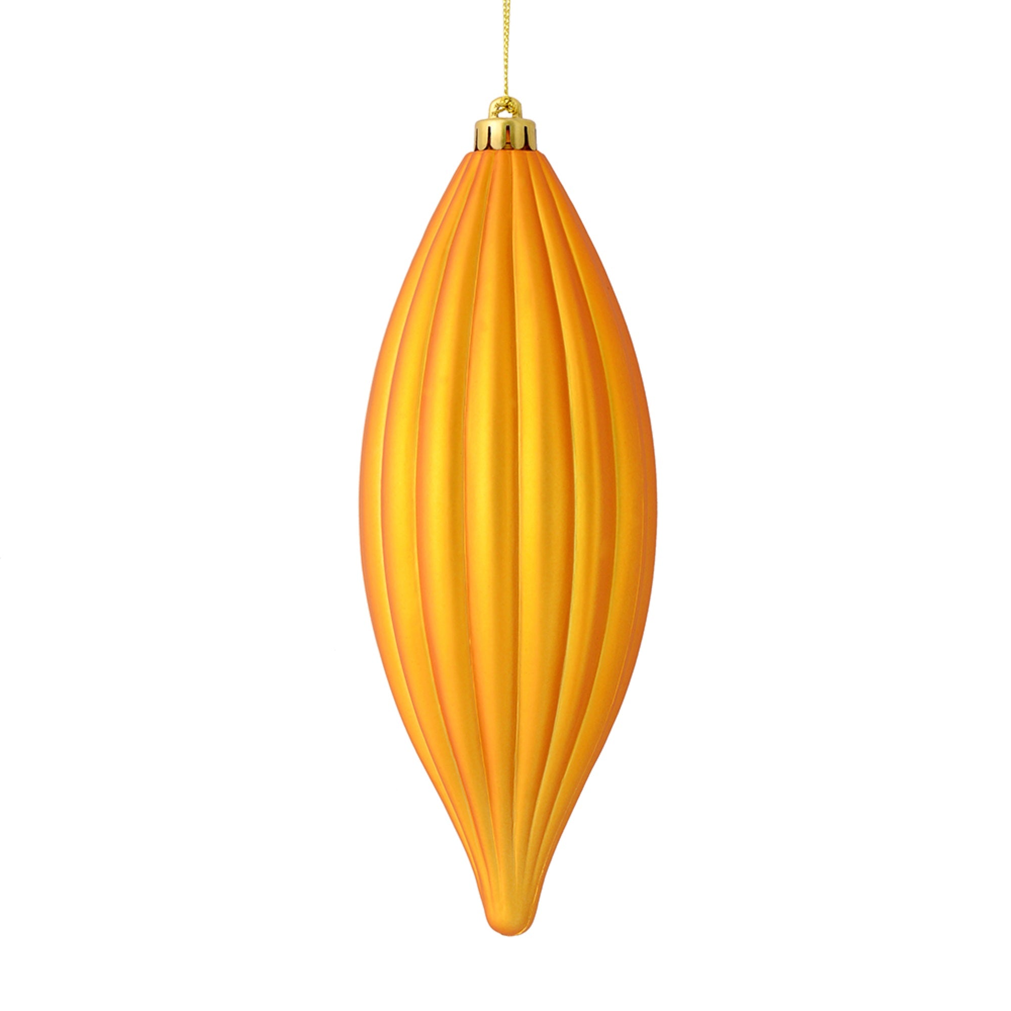 8” Antiq Gold Matte Line Finial 4/Bag