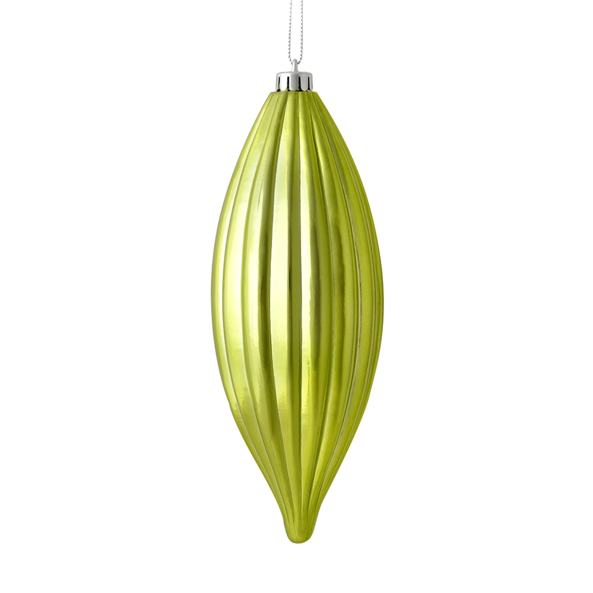 8” Celadon Shiny Line Finial 4/Bag