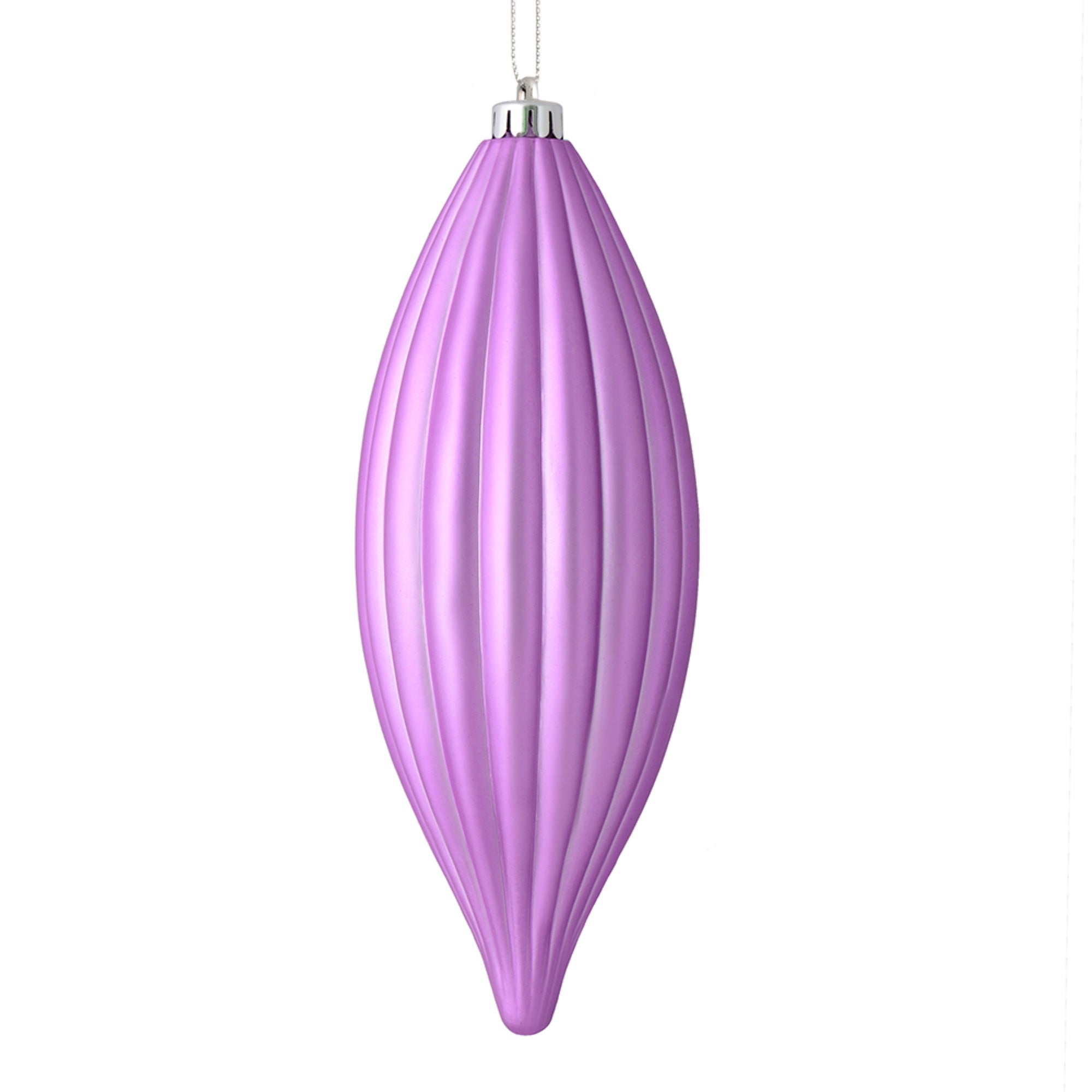 8” Orchid Matte Line Finial 4/Bag