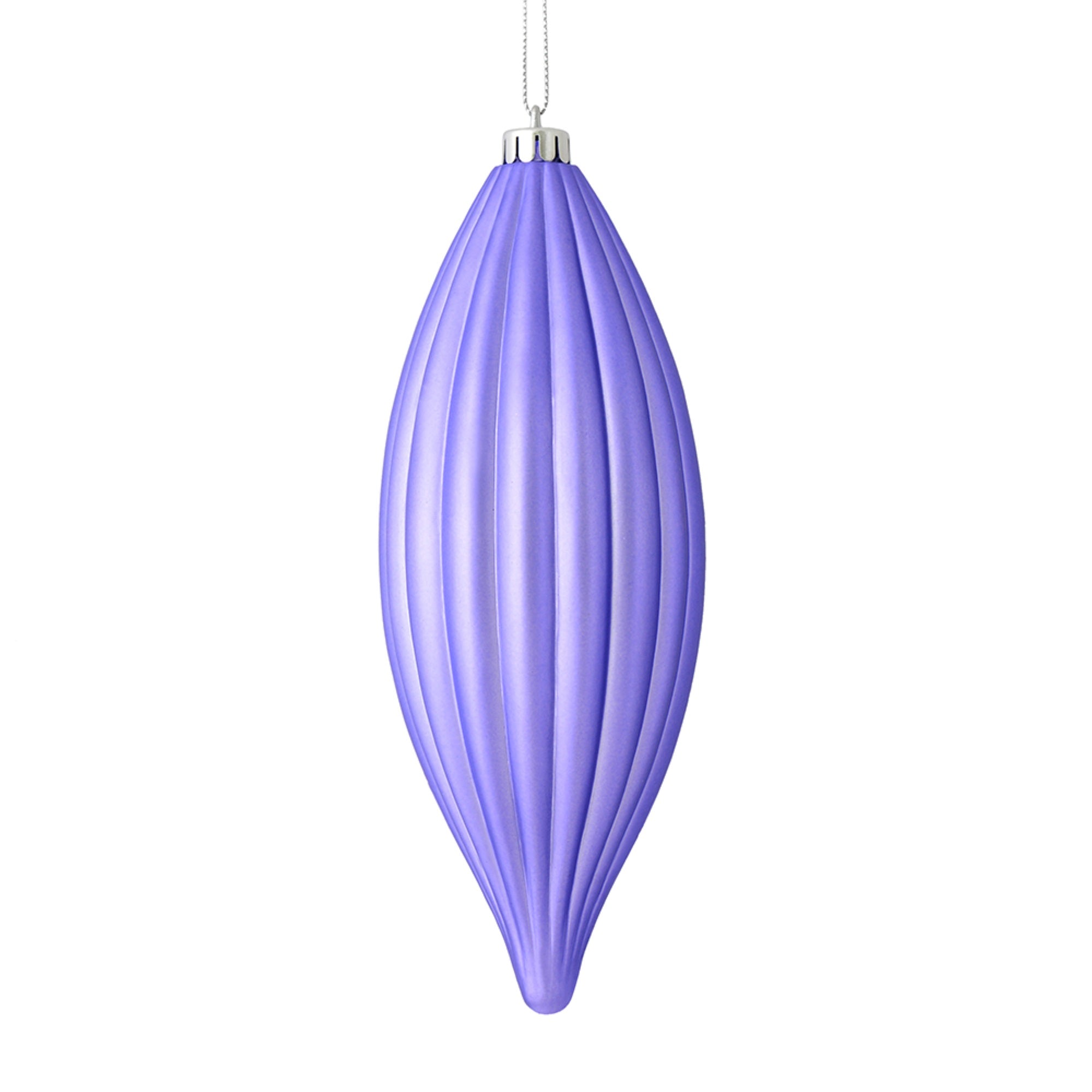 8” Lavender Matte Line Finial 4/Bag