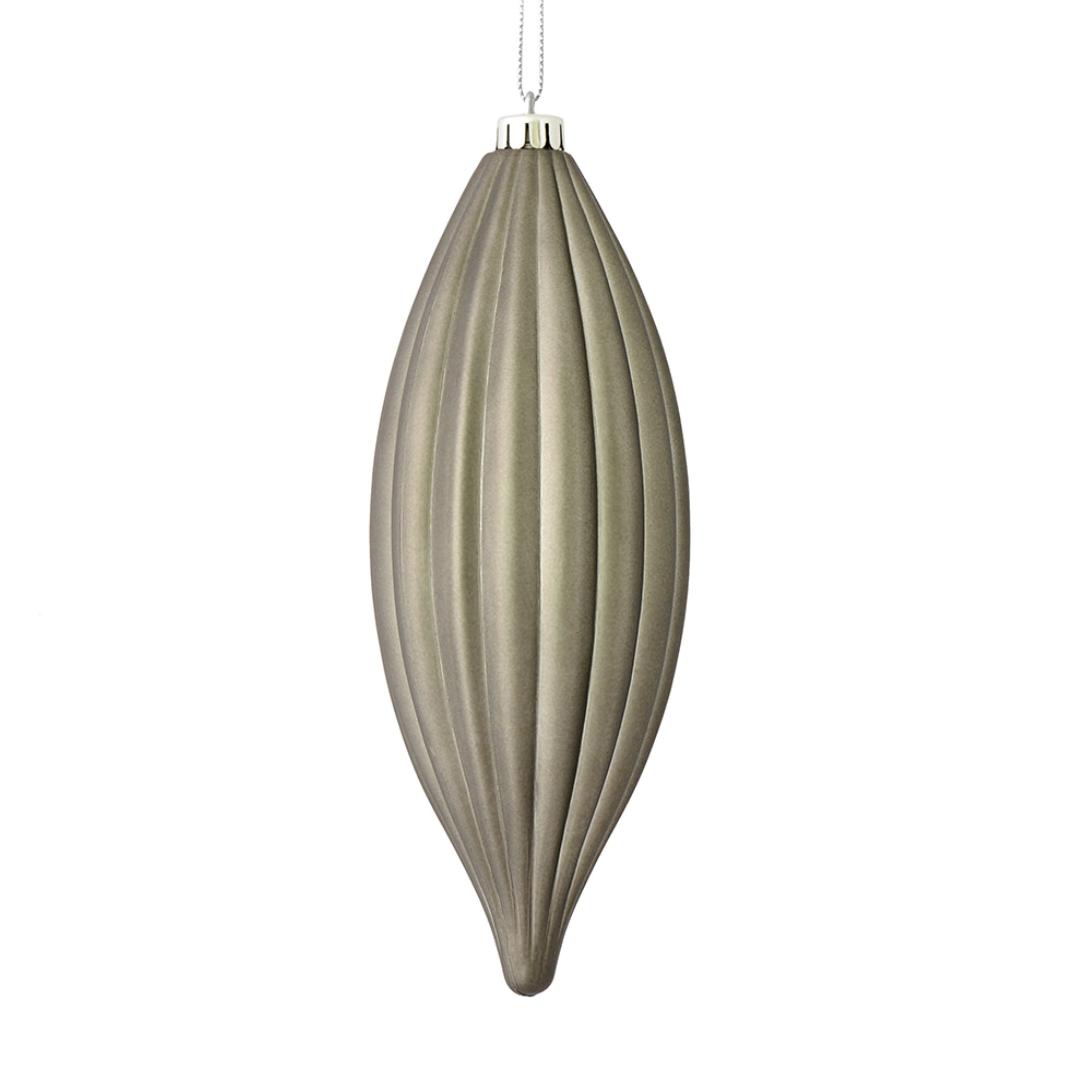 8” Pewter Matte Line Finial 4/Bag