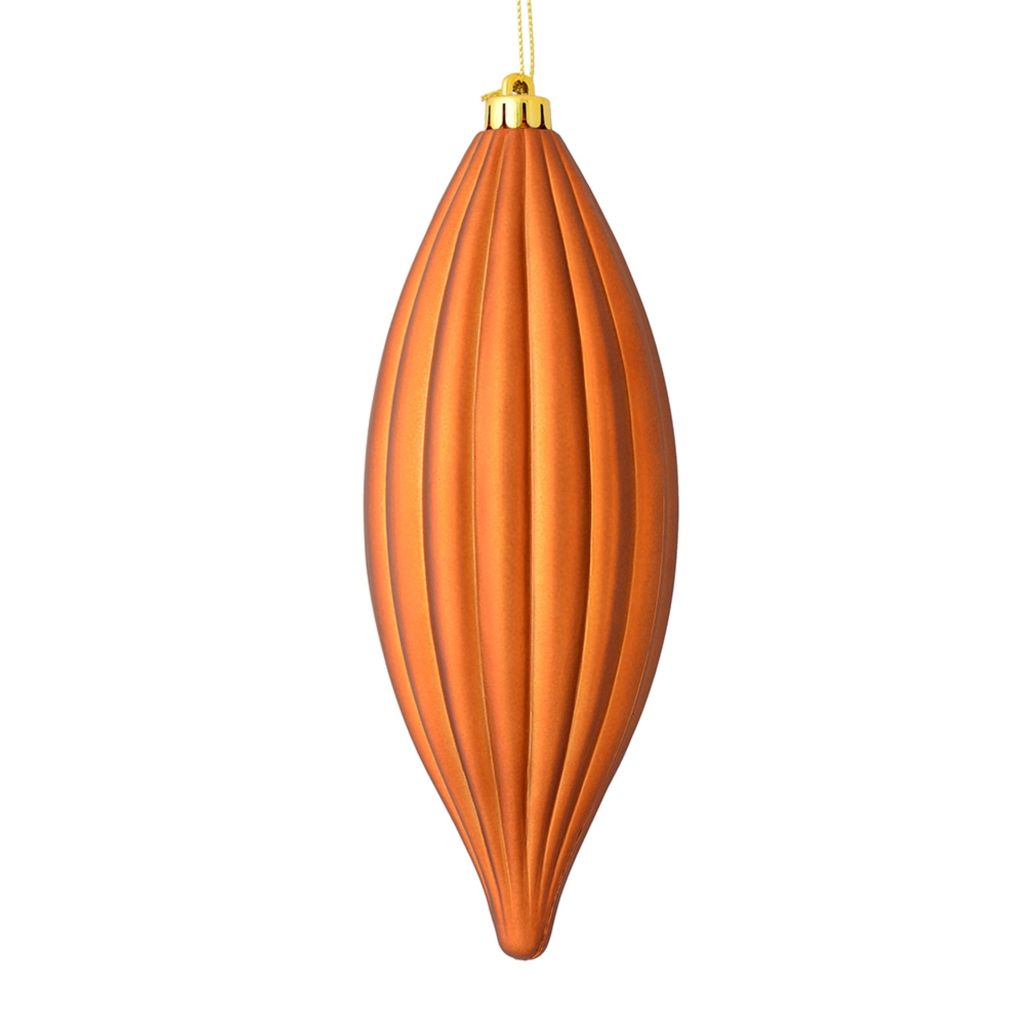 8” Copper Matte Line Finial 4/Bag
