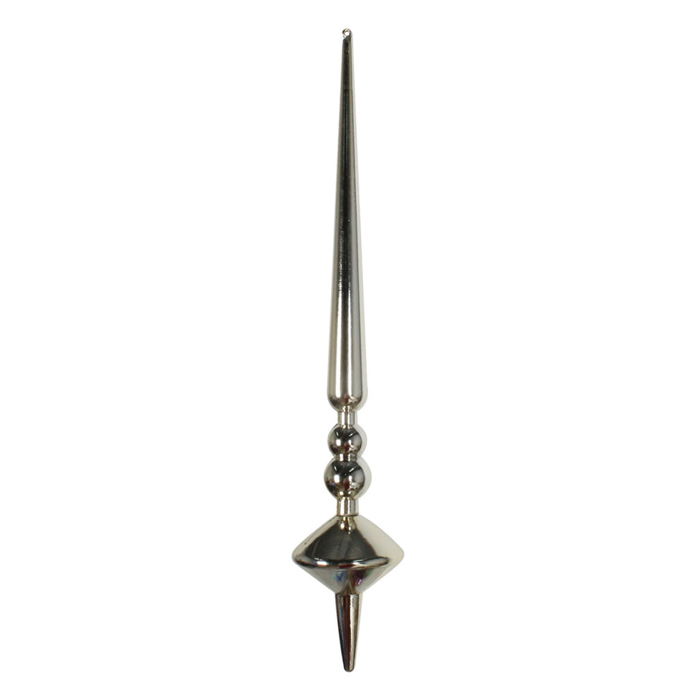 Vickerman 12” Champagne Shiny Cupola Finial 3/Bag - M183338S