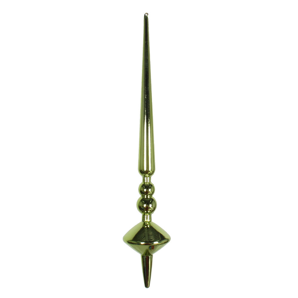 Vickerman 12” Celadon Shiny Cupola Finial 3/Bag - M183354S