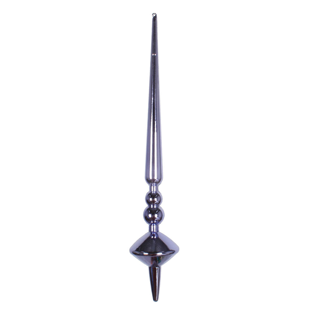 Vickerman 12” Lavender Shiny Cupola Finial 3/Bag - M183386S