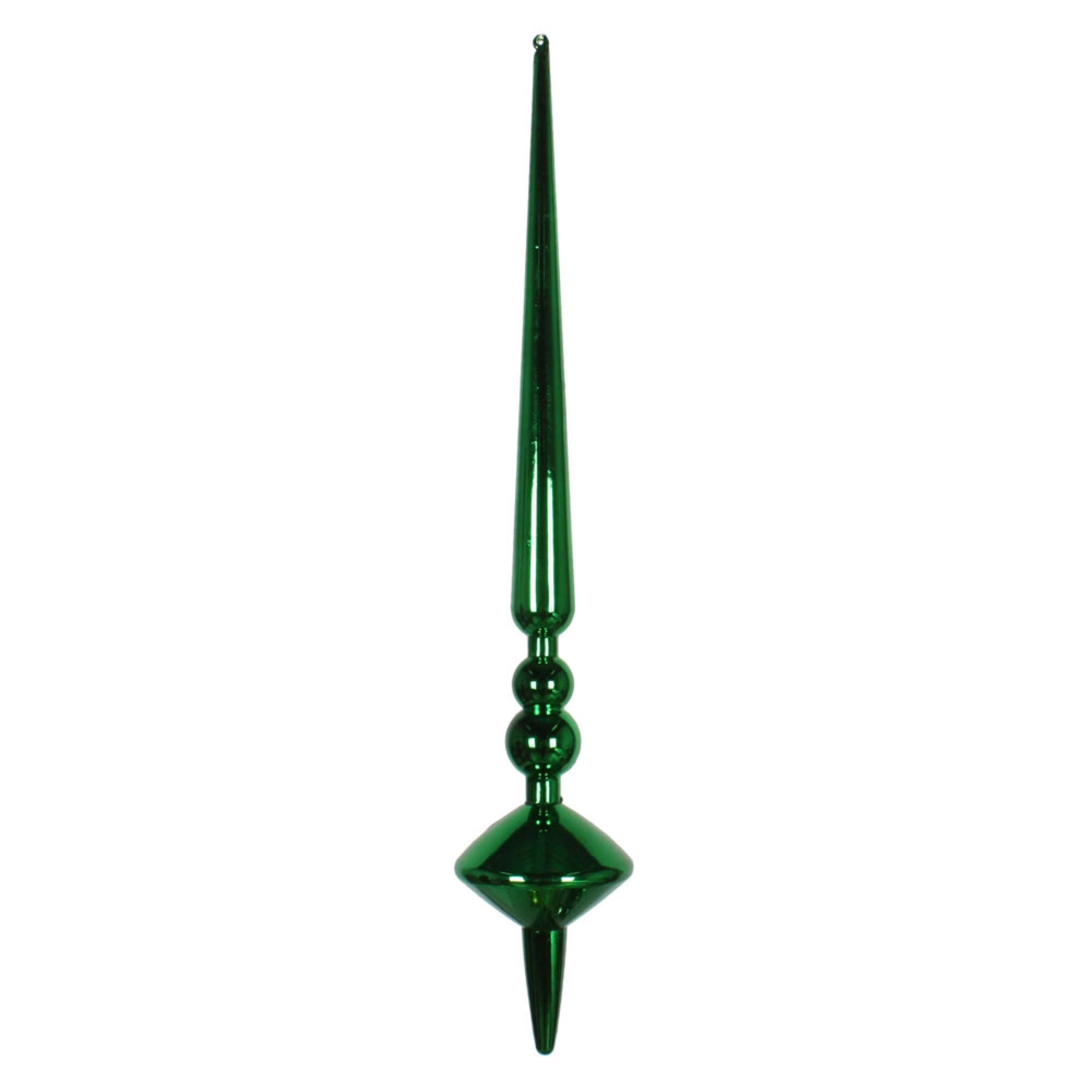 18” Green Shiny Cupola Finial 2/Bag